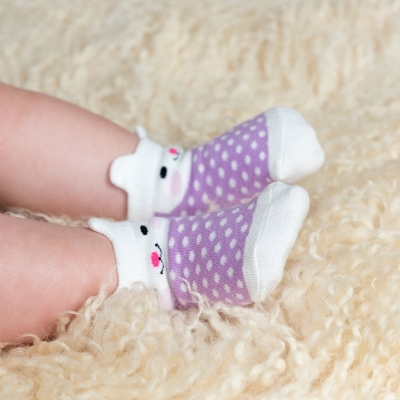 Rex London 4 Paar Baby Socken, Hschen