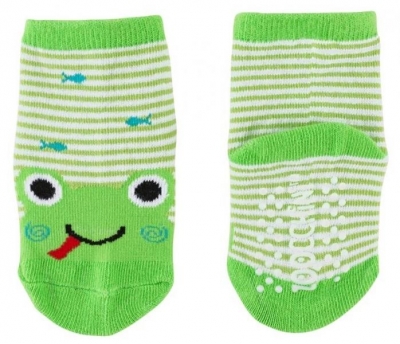 Zoocchini Baby Leggings & Socken Set, Flippy der Frosch