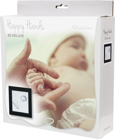 Happy Hands Hand & Fussabdruckset - 3D Deluxe