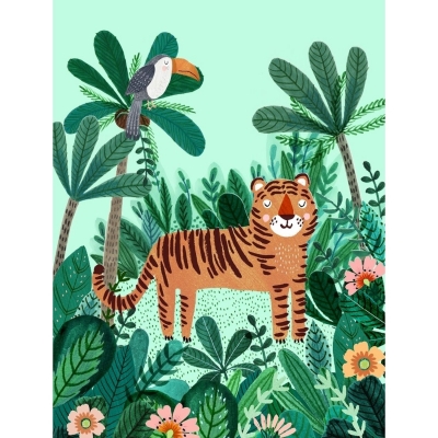 Petit Monkey Poster, Tiger