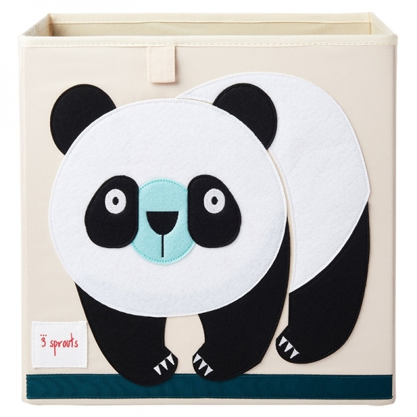 3 Sprouts Aufbewahrungsbox, Panda