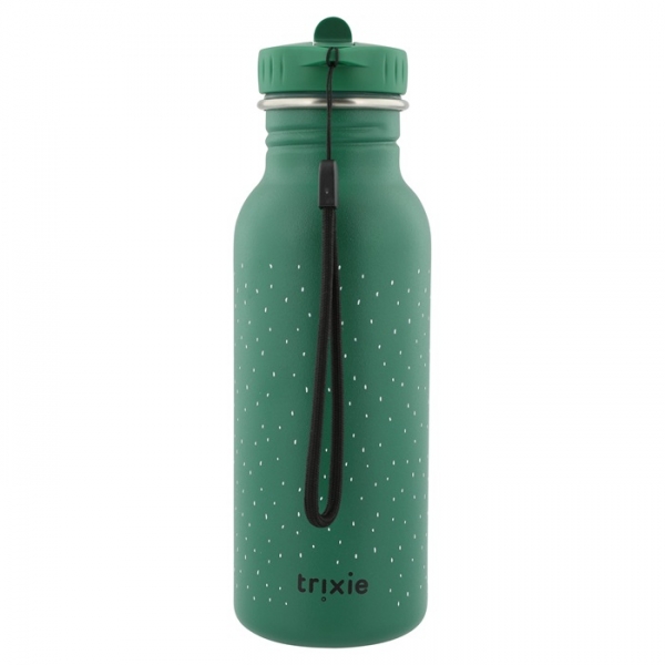 Trixie Edelstahl Trinkflasche, 500 ml - Krokodil