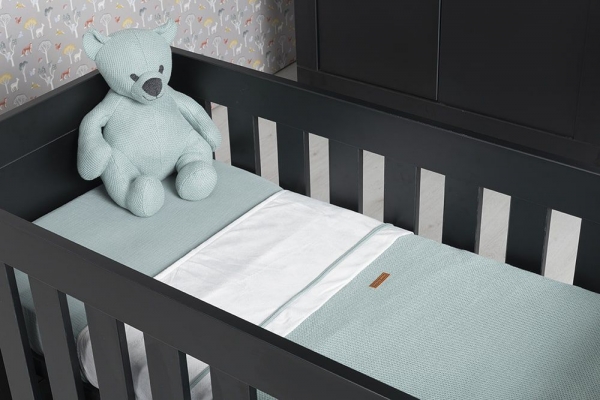 Babys only Deckenbezug Classic, Puderblau - 100x135 cm