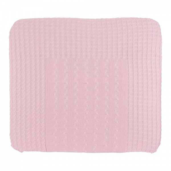 Babys only Wickelauflagenbezug Cable, baby Rosa 75x85 cm