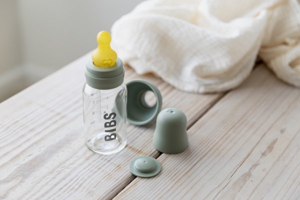 BIBS Baby Glasflasche, Sage 110ml