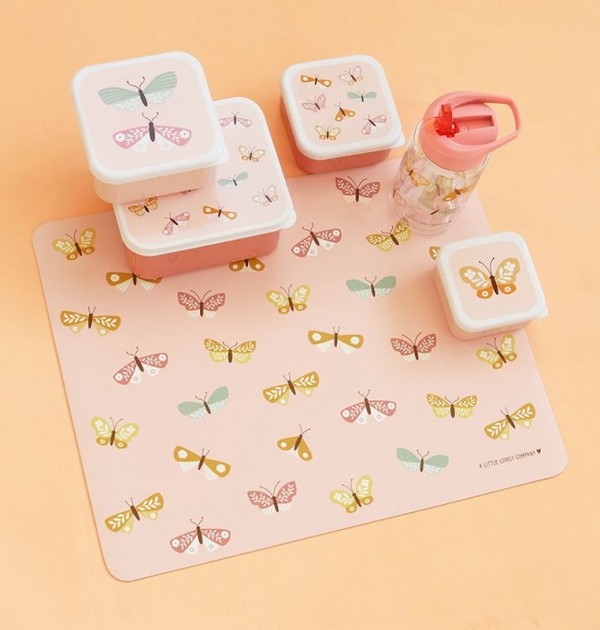 A Little Lovely Company Tischauflage, Schmetterlinge