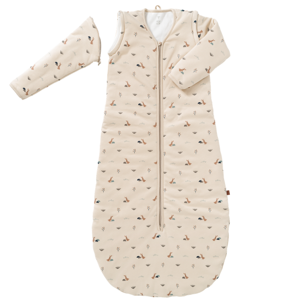 Fresk Schlafsack mit abnehmbaren rmel, Kaninchen Sandshell - 60 cm