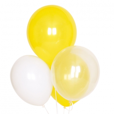 My Little Day Luftballone aus Latex, 10 Stk. - Gelb