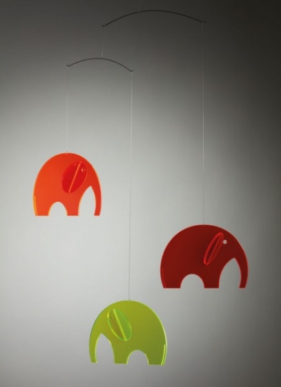Flensted Mobile, Elefanten, Plexi Glass