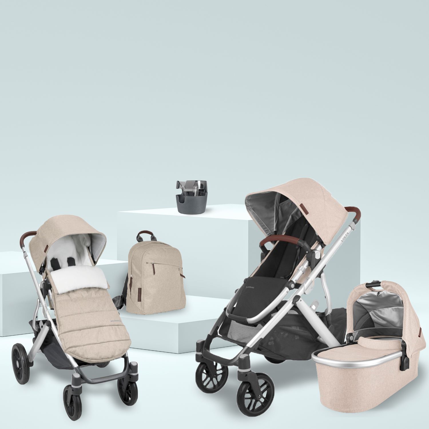 Uppababy Vista V2 3KHSet 6 in 1 Declan