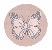 Lorena Canals Kinderteppich, Butterfly Vintage Nude  160 cm