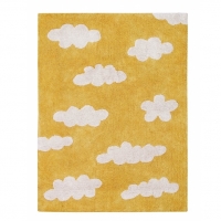 Lorena Canals Kinderteppich, Clouds Mustard 120 x 160 cm