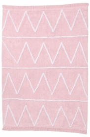 Lorena Canals Kinderteppich, Hippy Soft Pink 120 x 160 cm