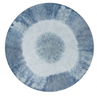 Lorena Canals Kinderteppich, Tie-Dye Vintage Blue  150 cm