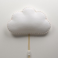 BUOKIDS Wandlampe Soft Wolke, Gelb