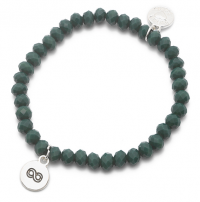 Proud MaMa Armband, Charm, Deep Green