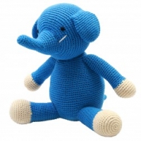 natureZOO XL Teddybr, Blauer Elefant