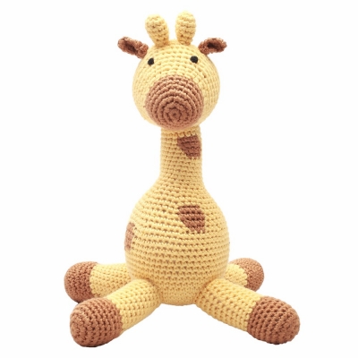 natureZOO Häkel-Teddybär, Gelbe Giraffe