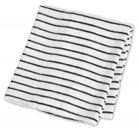 Lulujo Bambus Muslin Swaddle Mulltuch - Black Messy