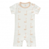 Fresk Babypyjama kurzarm, Schwan