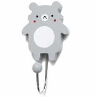 Petit Monkey Wandhaken, kleiner Koala - grau