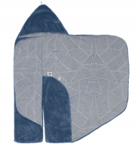 Snoozebaby Wickeldecke Trendy Wrapping, Midnight Blue