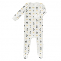 Fresk Babypyjama Bio-Baumwolle, mit Fsschen, Pinguin