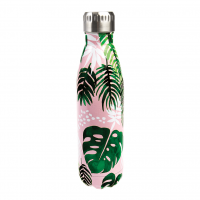 Rex London Edelstahl Thermosflasche, Tropical Palm