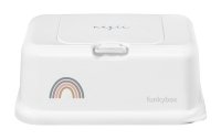 FunkyBox Feuchttcher Box, Regenbogen (Limited Edition)