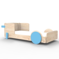 Mathy by Bols Montessori Discovery Einzelbett, Azurblau