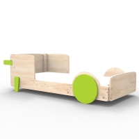 Mathy by Bols Montessori Discovery Einzelbett, Apfelgrn