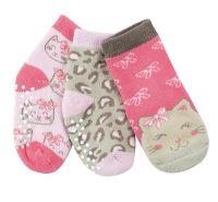 Zoocchini 3er Pack Sckchen, Kallie das Ktzchen (0M-24M)