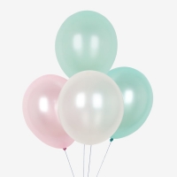 My Little Day Luftballone aus Latex, 5 Stk. - Meerjungfrau