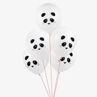 My Little Day Luftballone aus Latex, 5 Stk. - Panda