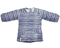 Riffle Amsterdam Kleid, indigo stripe