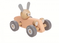 PlanToys Rennwagen mit Hase