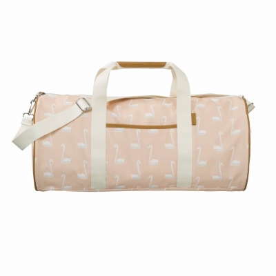 Fresk grosse Wochenende-Tasche, Schwan