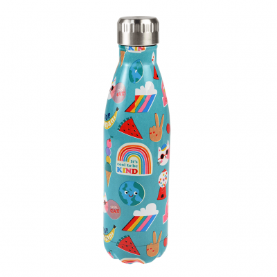 Rex London Edelstahl Thermosflasche, Top Banana