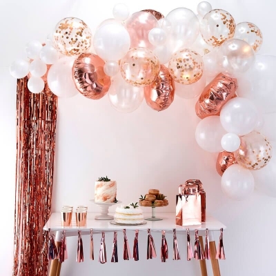 Ginger Ray Ballonbogen, Rose-Gold