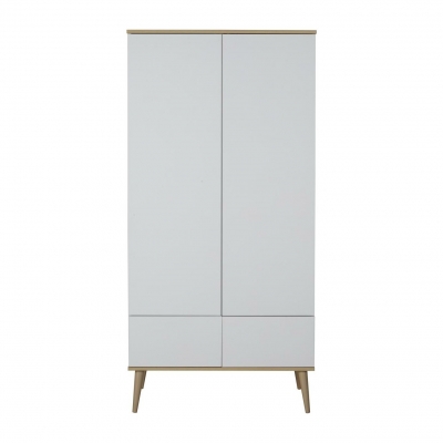 Quax Kleiderschrank FLOW (2-trig), White&Oak