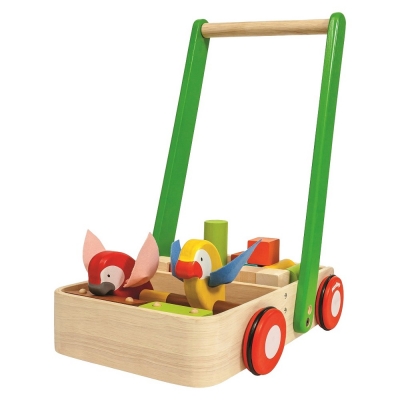 PlanToys Lernlaufwagen Vogel