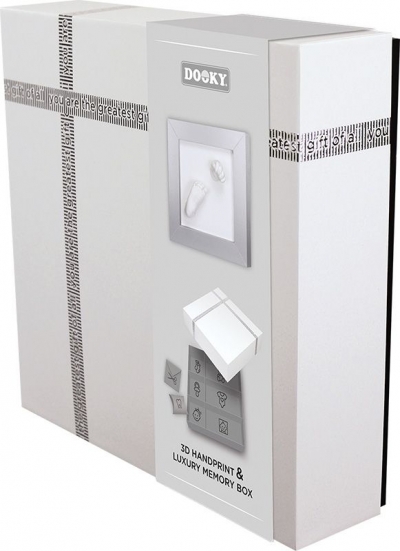 Dooky Hand & Fussabdruckset mit Memory Geschenkbox/ 3D Deluxe