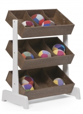 Oeuf NYC Spielzeugregal Toy Storage, Walnuss