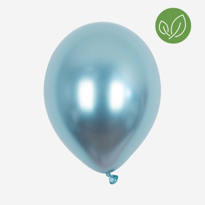 My Little Day Luftballone aus Latex, 5 Stk. - Chrome Blue
