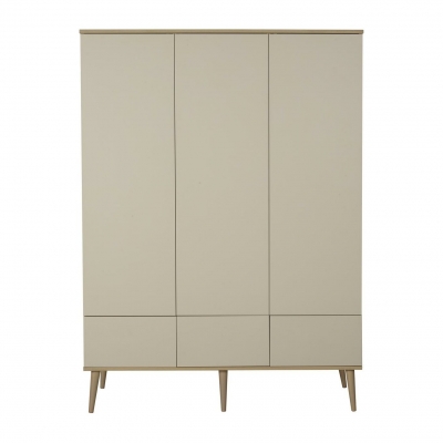Quax Kleiderschrank XL FLOW (3-trig), Clay&Oak