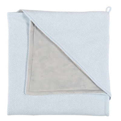 Babys only Kapuzendecke soft Classic, Puderblau