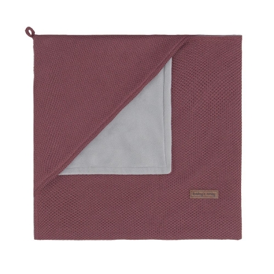 Babys only Kapuzendecke soft Classic, Stone Red