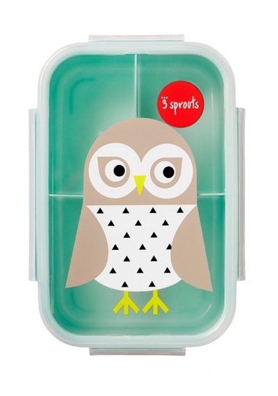 3 sprouts Lunch Box, Eule