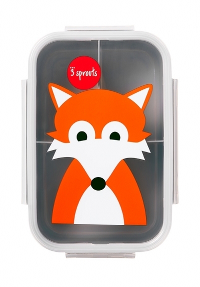 3 sprouts Lunch Box, Fuchs