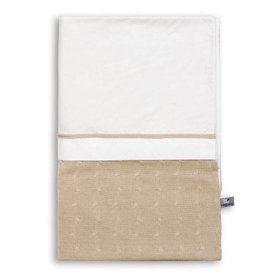 Babys only Bettbezug Cable, Beige 100x135 cm